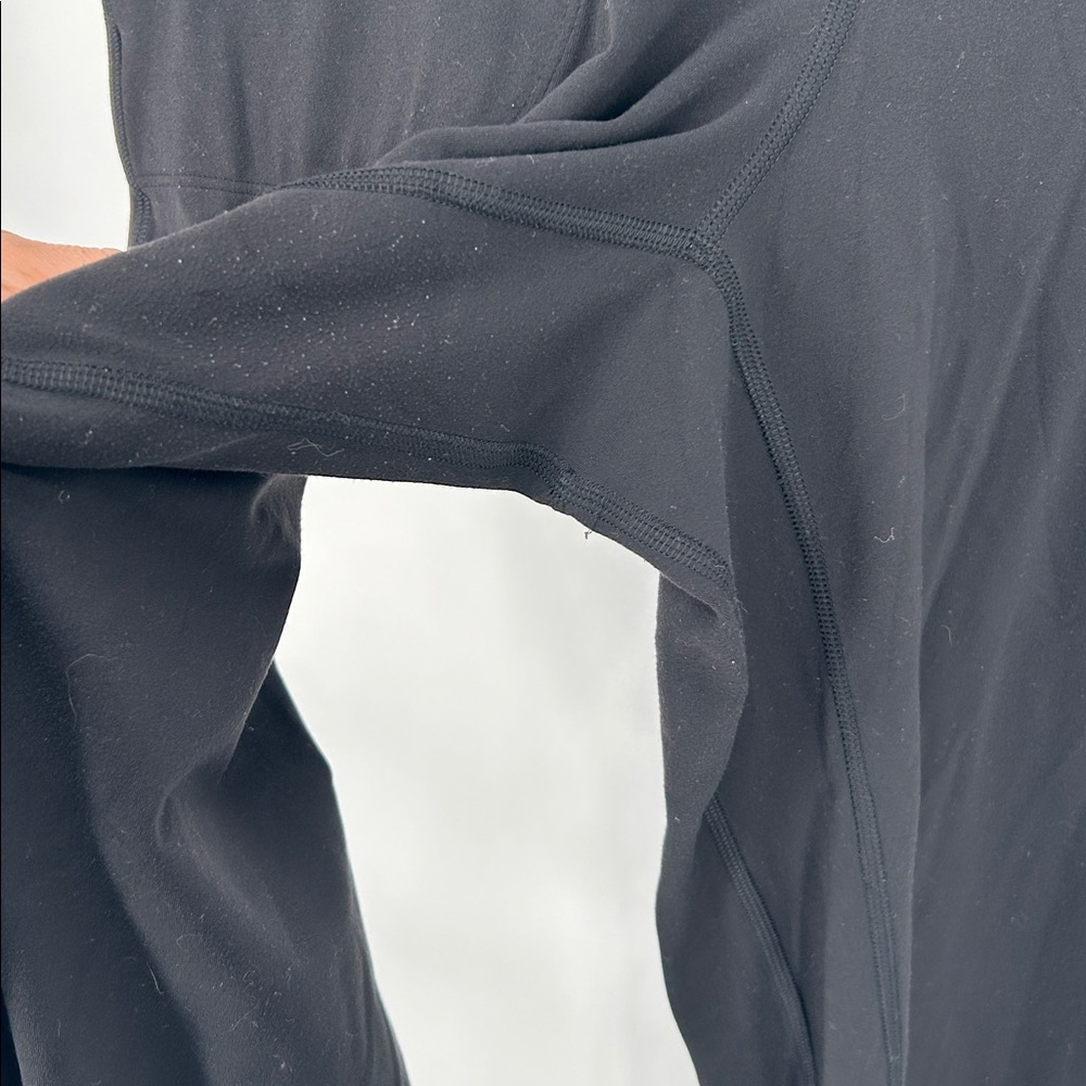 Lululemon Align Wide-Leg Crop Pants Black Size 10 | Nulu High-Rise Yoga - Picture 8 of 13